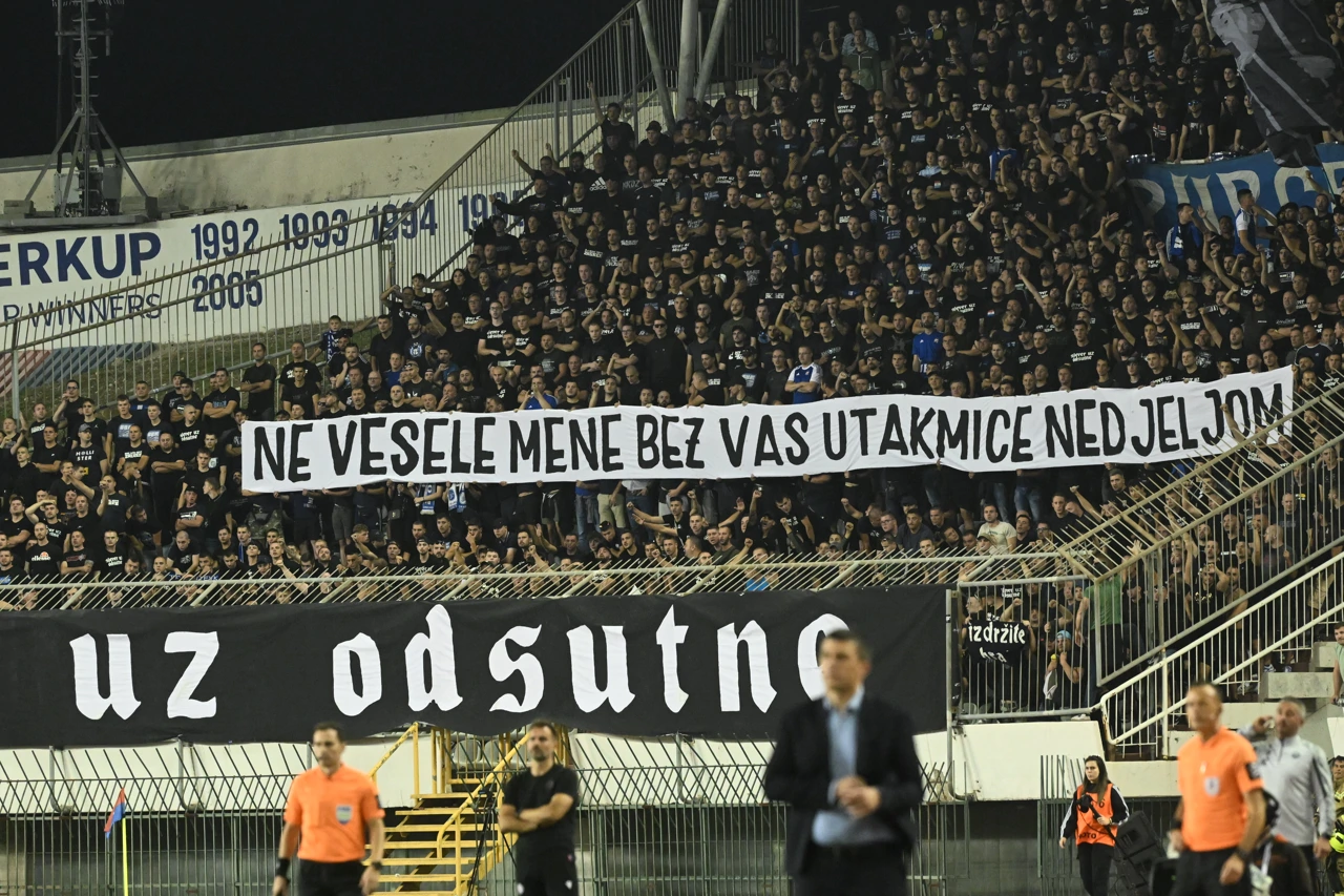 Poruka BBB-a na Poljudu, Foto: Marko Lukunic/PIXSELL