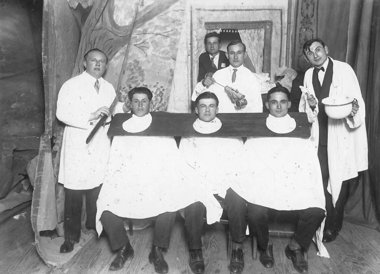 Grupo teatral 1929 / Kazališna skupina 1929. g., Foto: Hogar Croata de Montevideo / Hrvatski dom Montevideo//