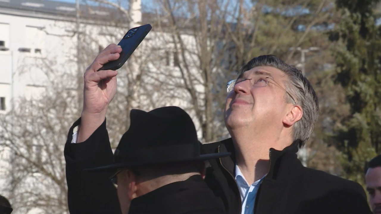 Plenković na mjestu pada, Foto: HTV/HRT