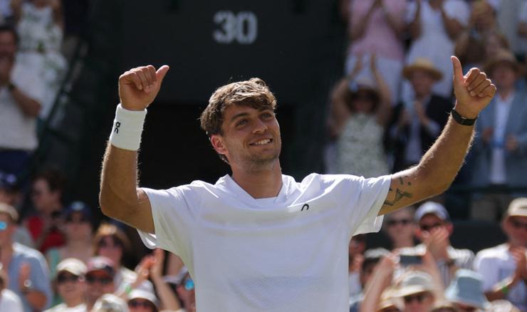Cobolli ponovno izborio četvrtfinale Wimbledona