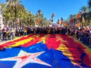 Prosvjed u Barceloni, Foto:  Dragan Nikolić /HRT 