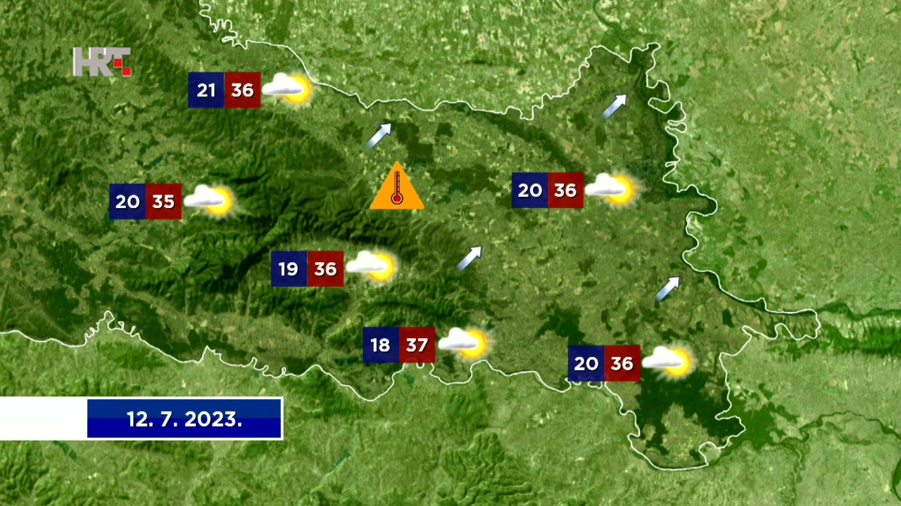 emisija "Vrijeme", Foto: HTV/HRT