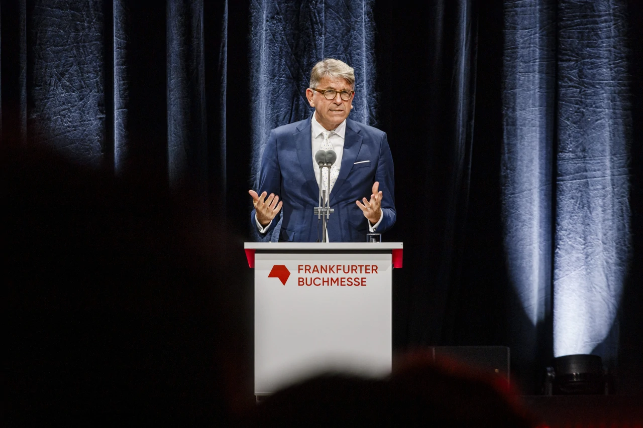 Dr. Wolfram Weimer, njemački ministar kulture i medija na otvorenju Sajma knjiga u Frankfurtu