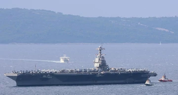 USS Gerald R. Ford kod Splita