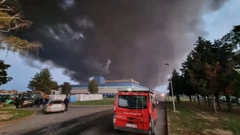 Požar na Brijestu, Foto: Davor Lončarić/Radio Osijek