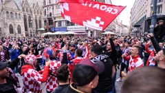 Hrvatski navijači u Beču