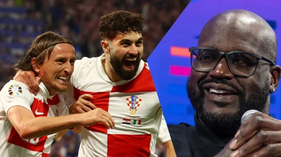 Luka Modrić i Joško Gvardiol; Shaquille O'Neal