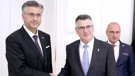 PM Plenković and Ministers Sa’ar and Grlić Radman