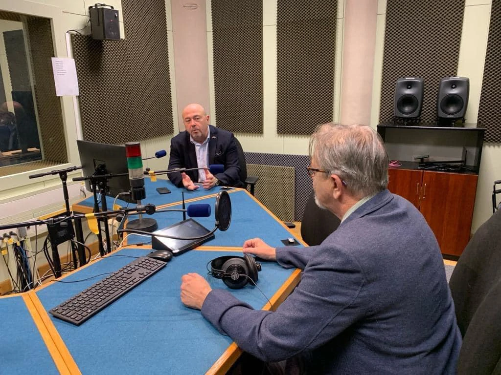 Gary Koren i Dražen korda, Foto: HRT/HRT