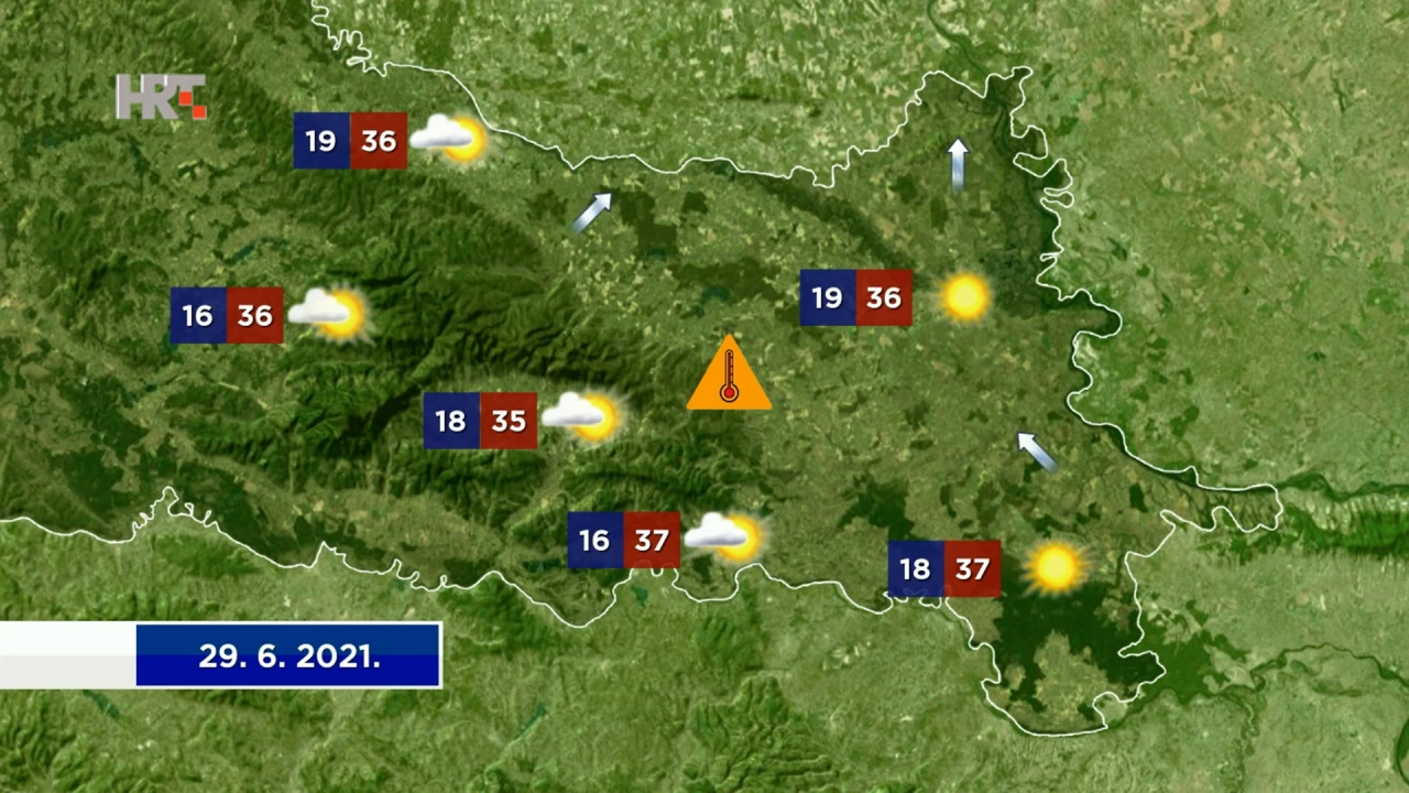 Vrijeme 29.6.2021., Foto: HTV/HRT