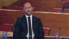 Damir Habijan, ministar pravosuđa, uprave i digitalne transformacije (HDZ), Foto: HTV/HRT