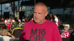 Navijači na zagrebačkom aerodromu, Foto: HTV4/HRT
