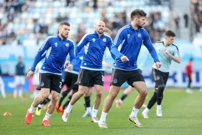 Rijeka - Dinamo. Zagrijavanje  , Foto: Nel Pavletic/PIXSELL