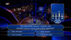 Đuro Hameršak, Foto: Tko želi biti milijunaš?/HRT