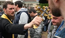 Novačenje ruskih vojnika uz blagoslov svećenika, Foto: Sergey Pivovarov/Reuters