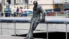 Statue of writer Janko Polić Kamov in Rijeka (Photo: Goran Kovacic/PIXSELL)