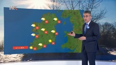 Zoran Vakula - prognoza za Irsku za Dan sv. Patrika, Foto: HRT/HRT