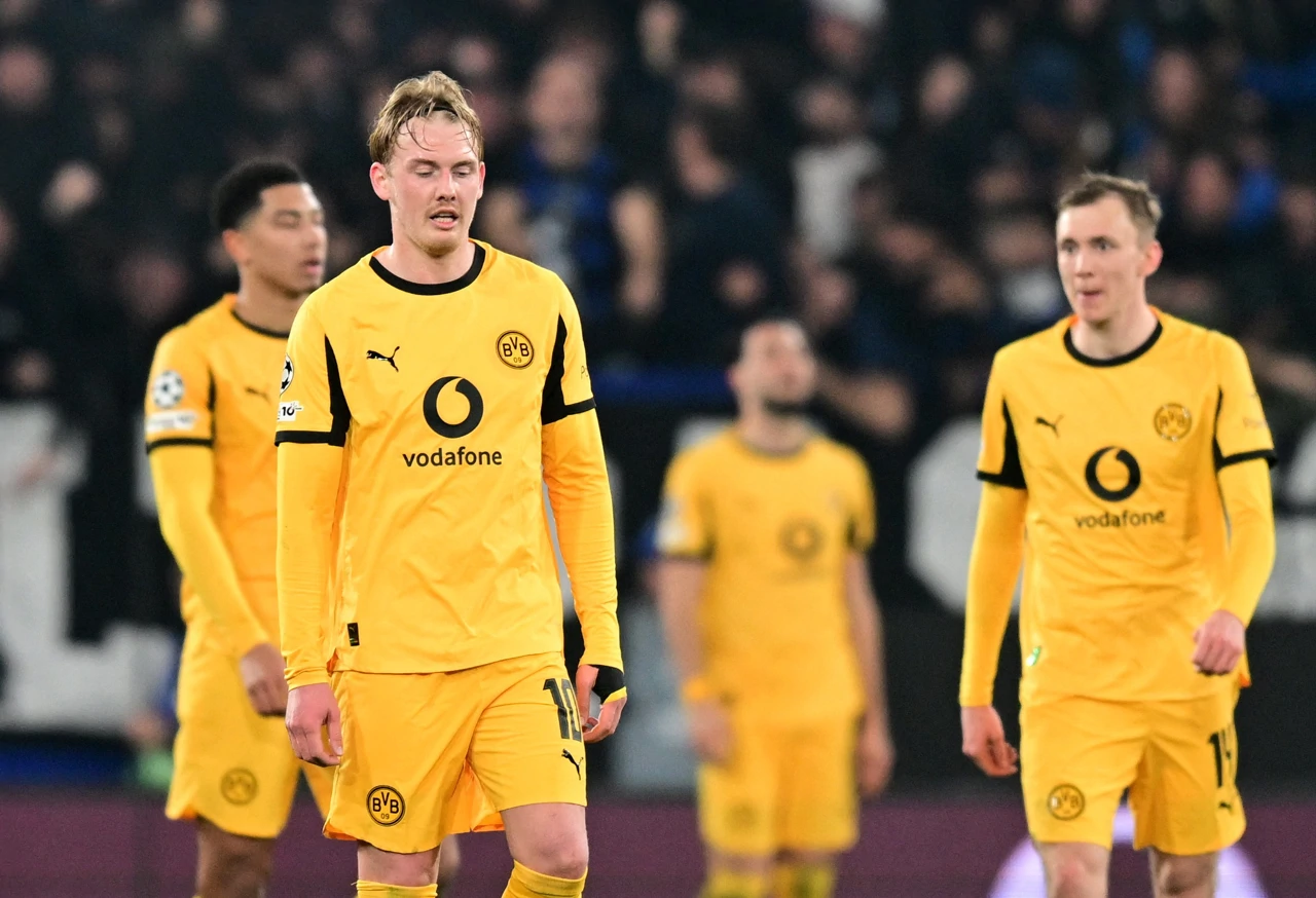 Atalanta - Borussia Dortmund, Brandt nakon gola Pašalića, Foto: Daniele Mascolo/ REUTERS