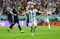 Lionel Messi slavi gol , Foto: Carl Recine/REUTERS