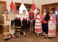Grupo folklórico con Ana María Kuljevan, Foto: Asociación Croata Dubrovnik/-