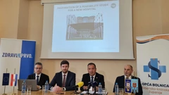 Na konferenciji za medije bilo je riječi i o novoj bolnici, Foto: H. Gunjača/HRT