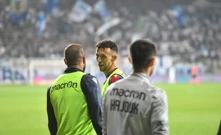Ivan Perišić na zagrijavanju, Foto: Damir Škomrlj/CROPIX