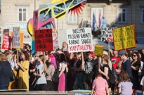 Prosvjed u Rijeci , Foto: Nel Pavletic /PIXSELL
