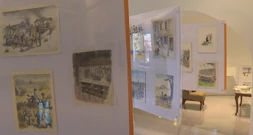 U Kući karikature "Oto Reisinger", Foto: HTV/HRT