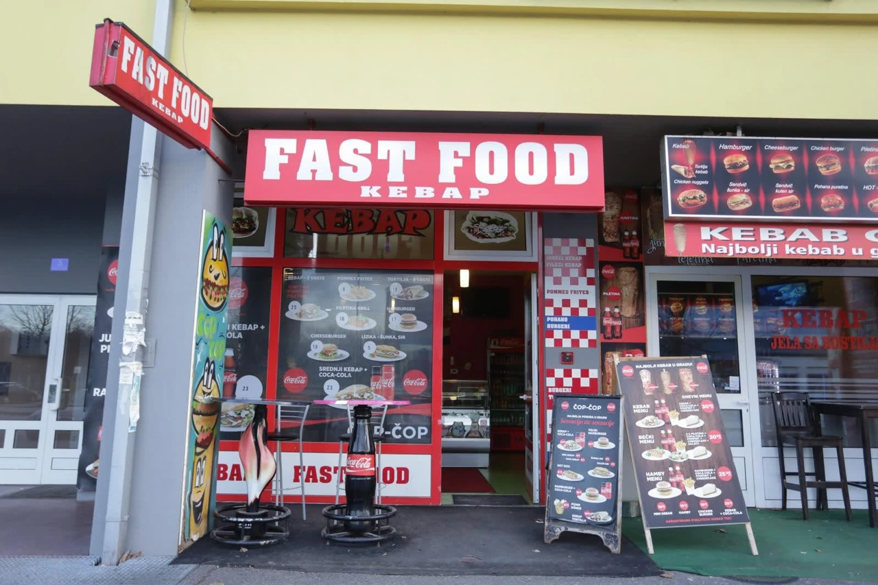 Kebab-Imbissbude in Zaprešić (Foto: Luka Stanzl/PIXSELL)