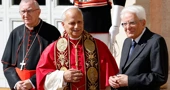 Papa Lav XIV. i Sergio Mattarella
