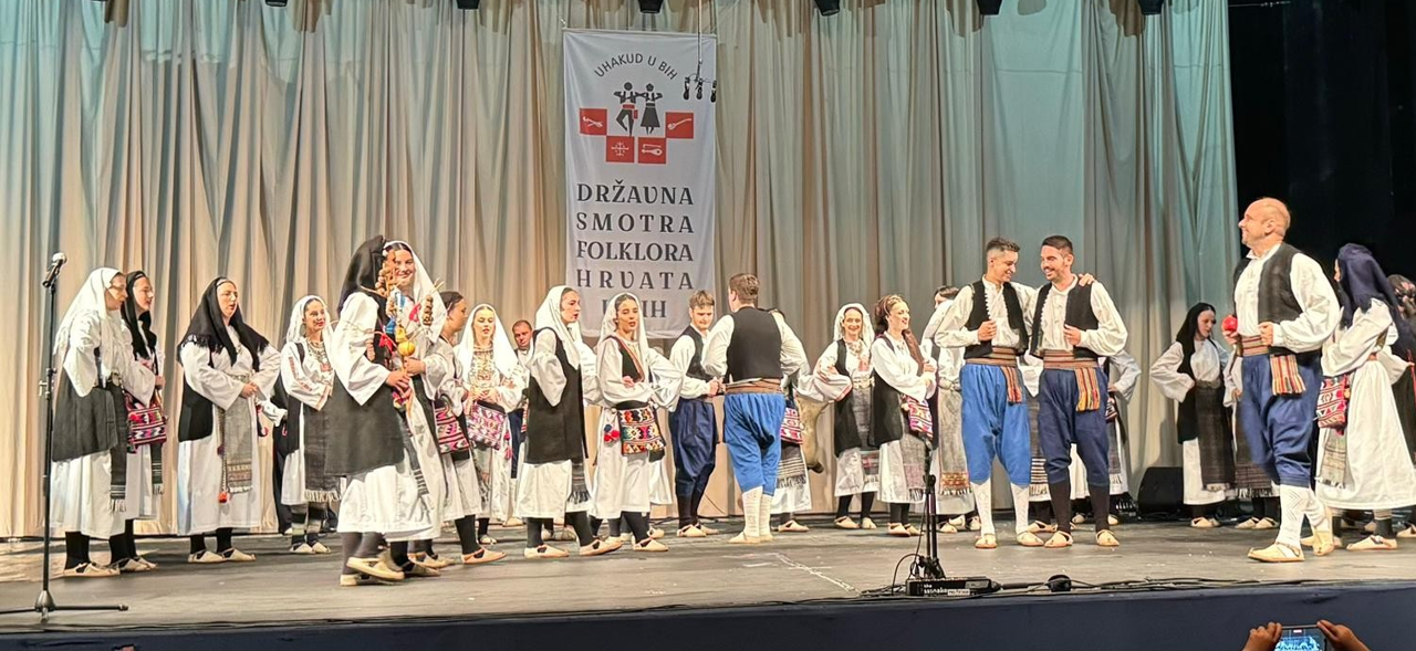 Smotra izvornog folklora Hrvata u BiH, Foto: Vedran Vidović/ustupljeno