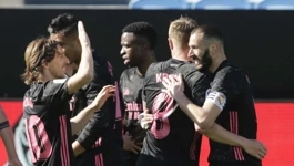 Karim Benzema i suigrači slave 