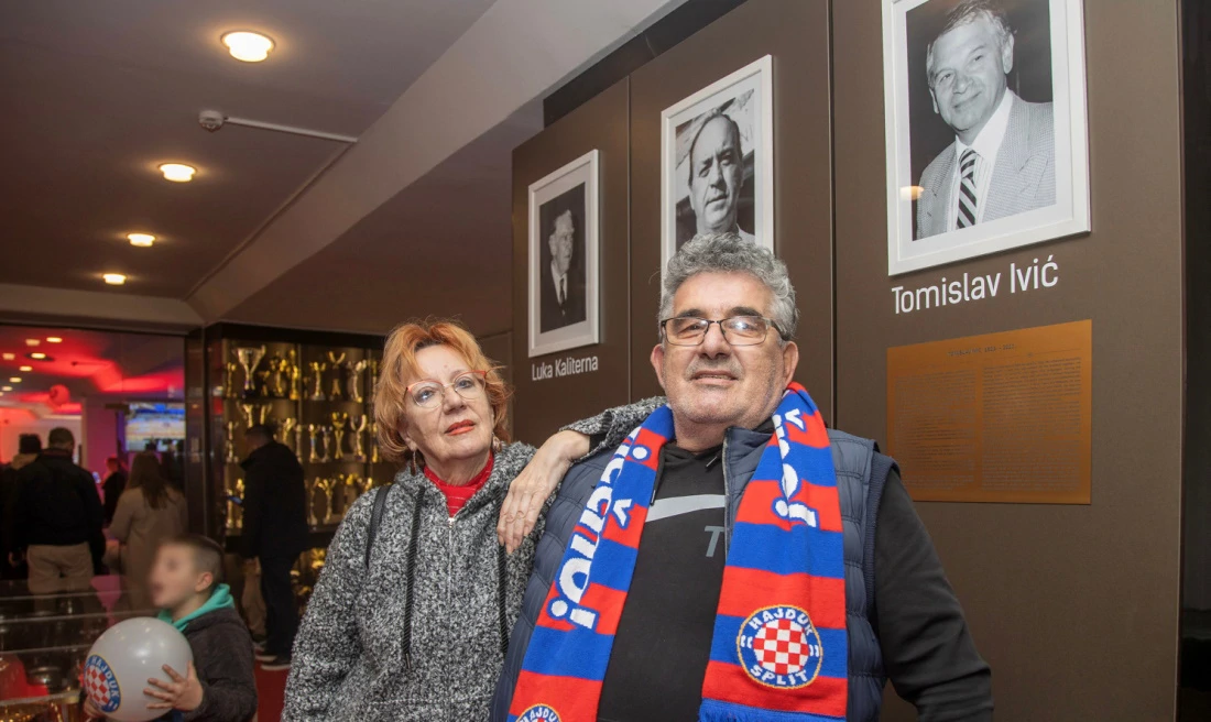 Besplatni obilazak Poljuda povodom 114. rođendana Hajduka , Foto: Božidar Vukičević/CROPIX