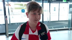 Navijači na zagrebačkom aerodromu, Foto: HTV4/HRT