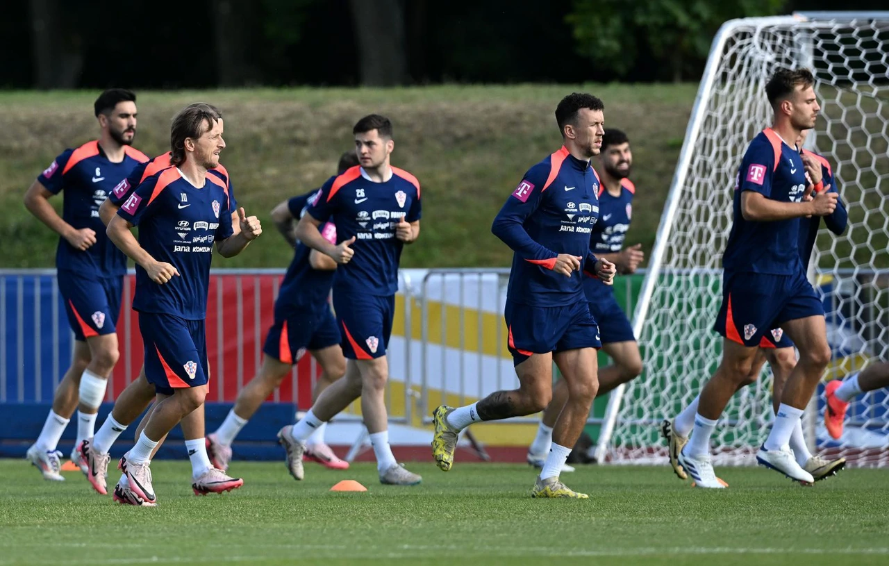 Trening Hrvatske u Neuruppinu, Foto: Marko Lukunic /PIXSELL