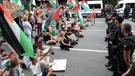 Policija i propalestinski prosvjednici na cilju 11. etape Vuelte