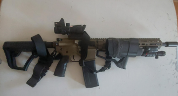 Oduzeta airsoft puška