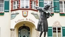 Statua Wolfgang Amadeus Mozarta, Salzburg 