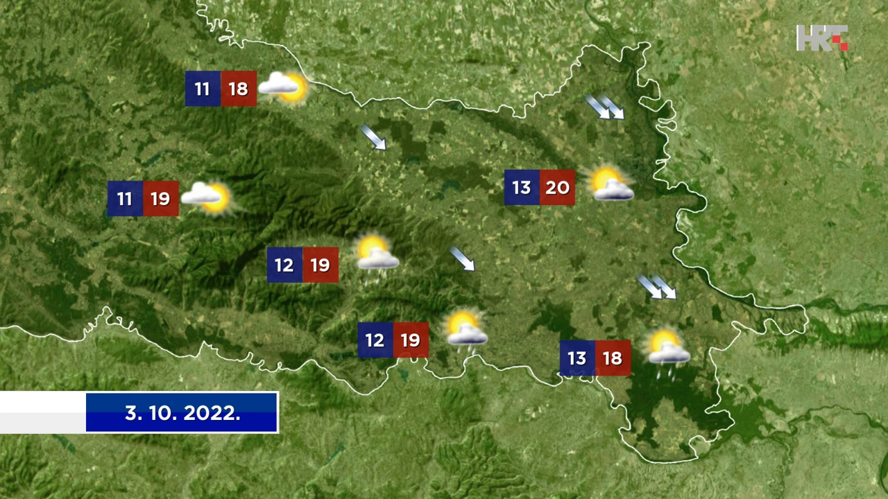emisija "Vrijeme", Foto: HTV/HRT