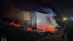 Požar u u planinarskom skloništu Skorpovac 