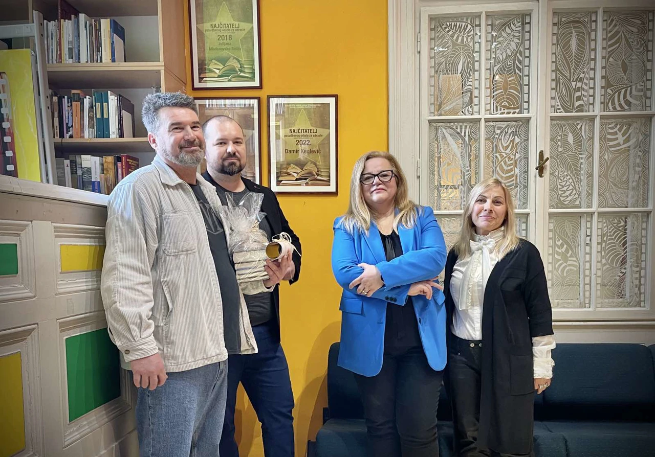 Proglašenje Najčitatelja za 2022., Foto: Radio Osijek/Radio Osijek