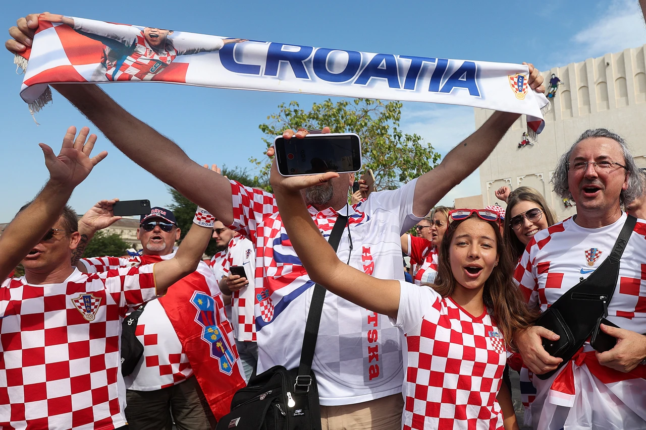 Hrvatski navijači u Dohi