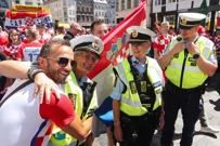Hrvatski navijači na ulicama Kopenhagena, Foto: Luka Stanzl/PIXSELL