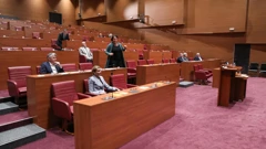 Hrvatski sabor, arhivska fotografija