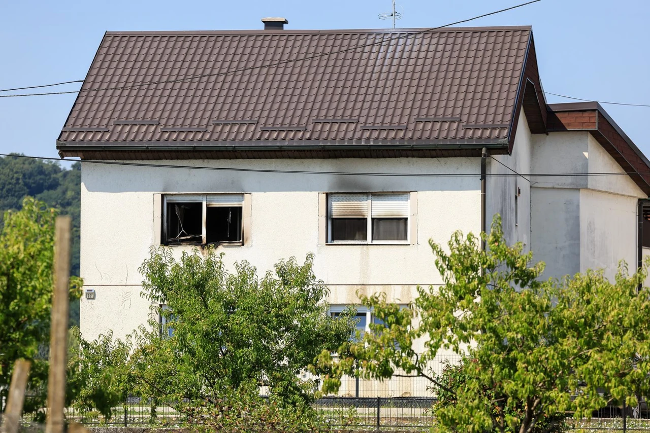 Tri osobe poginule u požaru obiteljske kuće u Svetom Križu Začretju, Foto: Marko Prpic/PIXSELL