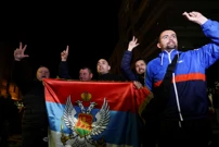 Slavlje Milatovićevih simpatizera u Podgorici, Foto: Marko Djurica/REUTERS