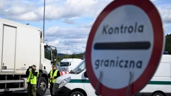 Provjera vozila na slovačko-poljskoj granici