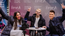 Matea Vanjorek, Ivan Magla i Miro Čabraja