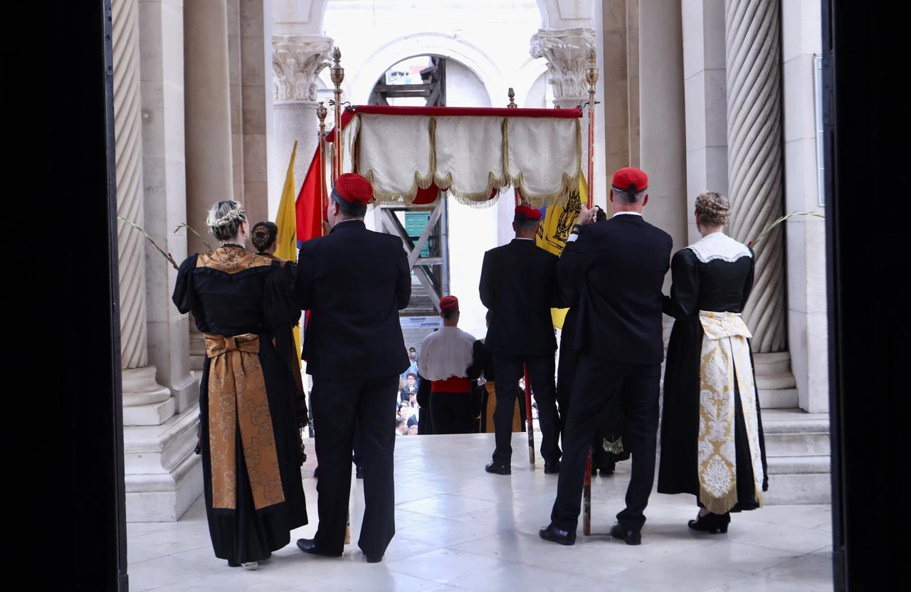 Svečana procesija i misa u čast sv. Duje, Foto: Ivo Cagalj /PIXSELL