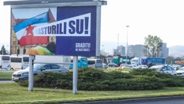 Plakat u Zagrebu